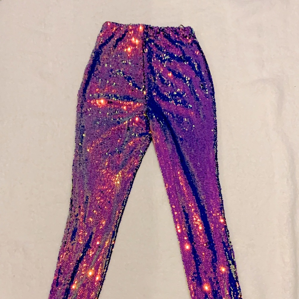 Sequin pants
